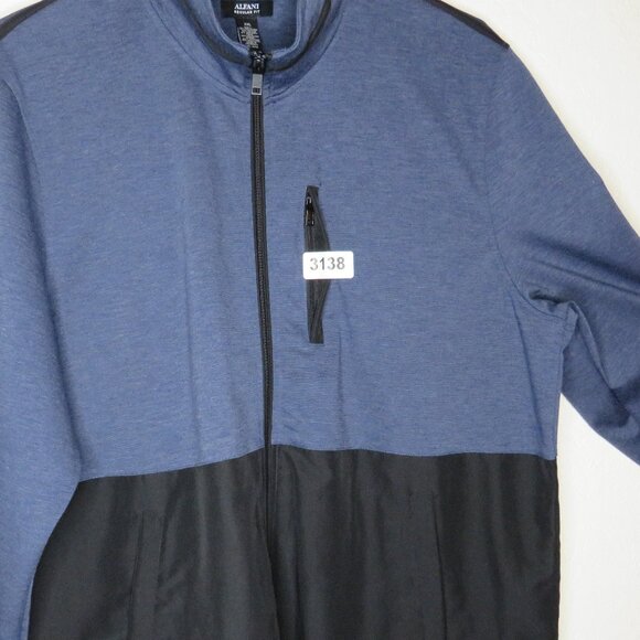 Alfani* Men's Long Sleeve Full Zip Straight Hem 3" Turtle Neck Jacket~ Size XXL - Picture 9 of 11